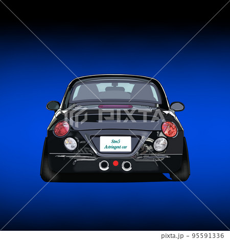 スポーツカー　クルマ　自動車　イラスト　背景 95591336