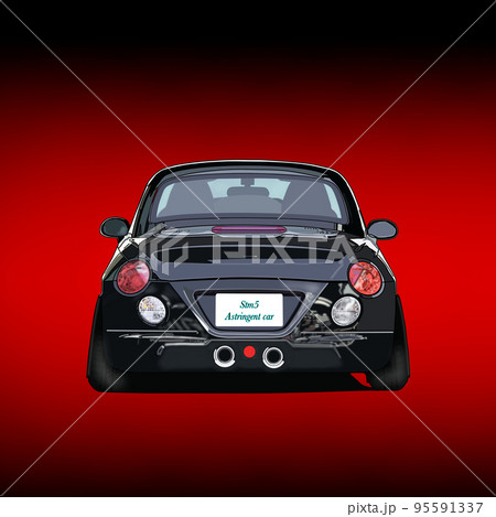 スポーツカー　クルマ　自動車　イラスト　背景 95591337