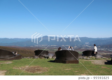 円形ソファのある清里テラス 円形ソファのある清里テラス 95591825