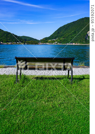 三角西港の石積埠頭（熊本県宇城市） 95592071