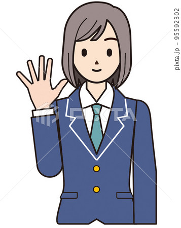 人物 イラスト 女子学生 人物 イラスト 女子学生 95592302