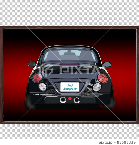 Sports car car automobile illustration background 95593339