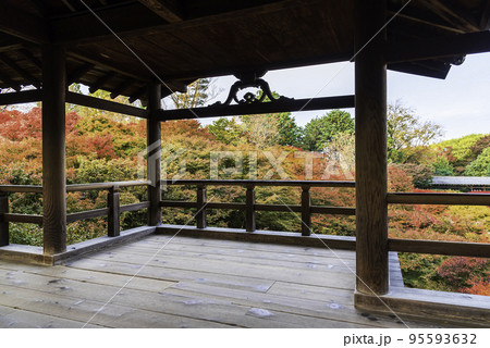 京都・東福寺 通天橋からの紅葉 京都・東福寺 通天橋からの紅葉 95593632
