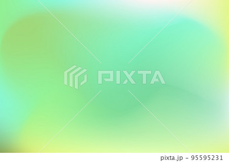 Blurred green gradient abstract background. Colorful retro texture for design backdrop. Soft colored gradients for covers, posters or transitions. Vector illustration 95595231