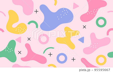 Abstract geometric background. Seamless pattern. 95595667