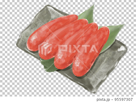 Hand-drawn cod roe 01_3 95597307