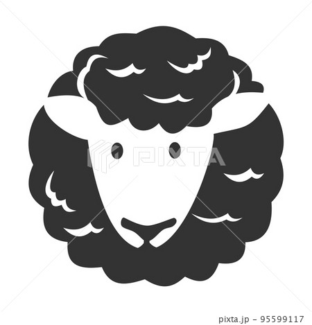 sheep animal logo Icon Illustration Brand Identity template 95599117