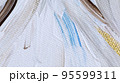 Abstract background illustration painted with acrylic or oil paint. 95599311