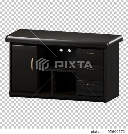 Wooden TV table Wooden TV table 95600773