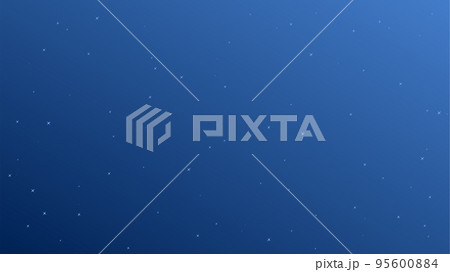 Blue gradient sky with white stars. Background. 95600884