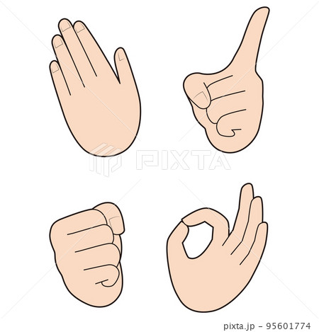 Hands② 95601774