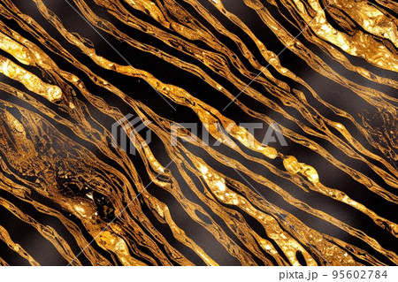 Black and gold marble background, seamless pattern Black and gold marble background, seamless pattern 95602784