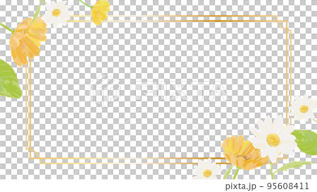 Illustration of natural and botanical flowers Vertical diagonal background 95608411