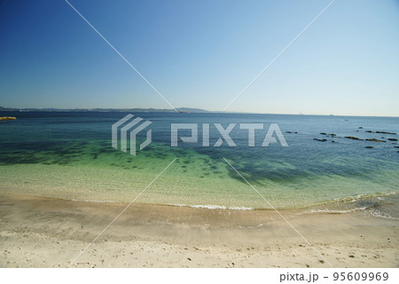 観音崎公園　たたら浜(多々良浜) 95609969