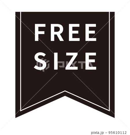 フリーサイズのアイコンマーク 95610112