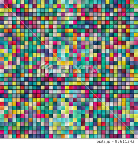 abstract background colorful square mosaic pattern vector illustration abstract background colorful square mosaic pattern vector illustration 95611242