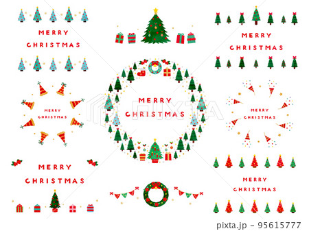 2022クリスマスイメージ素材集 95615777