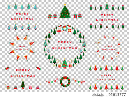 2022クリスマスイメージ素材集 95615777