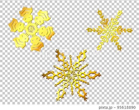 雪のオーナメント 95618890