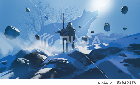 the giant wolf of winter the giant wolf of winter 95620186