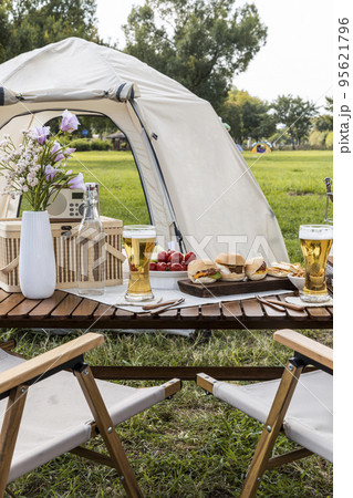 camping mood aesthetics_tents and beer camping mood aesthetics_tents and beer 95621796