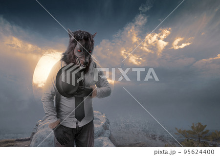 A werewolf on the field A werewolf on the field 95624400