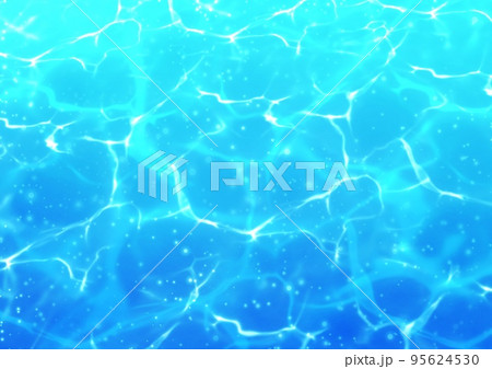 美しい水面　背景イラスト素材 95624530
