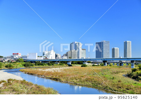 二子玉川駅方面を望む(東京都世田谷区)【2022.10】 95625140
