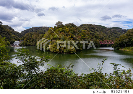 帝釈峡 神竜湖 帝釈峡 神竜湖 95625493