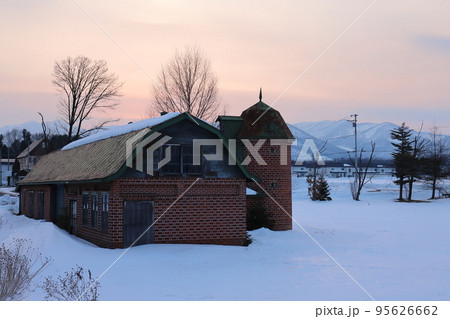北海道 十勝地方 牧場のある風景 北海道 十勝地方 牧場のある風景 95626662