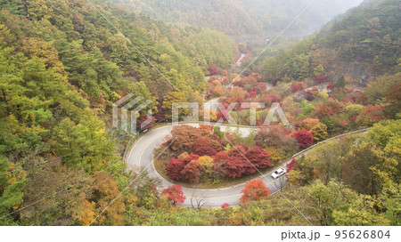 曲線道路 丹陽八景 道路 95626804