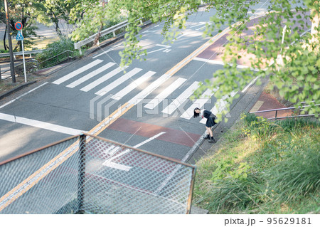 帰り道の女子高生 帰り道の女子高生 95629181