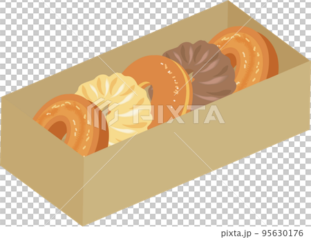 Boxed donut 95630176