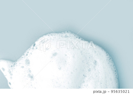 Skincare cleanser mousse soap foam texture 95635021