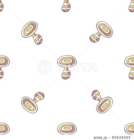 Autumn mood. Illustration in hand draw style. Seamless pattern 95639305
