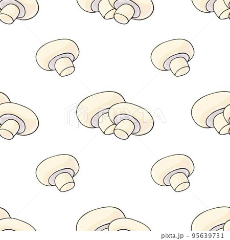 Autumn mood. Illustration in hand draw style. Seamless pattern Autumn mood. Illustration in hand draw style. Seamless pattern 95639731