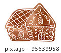 Christmas gingerbread in the shape of a hut.  95639958