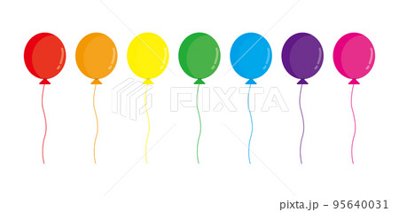 風船 カラフル セット 風船 カラフル セット 95640031