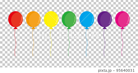風船 カラフル セット 風船 カラフル セット 95640031