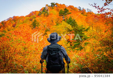 会津朝日岳で紅葉狩り 会津朝日岳で紅葉狩り 95641384