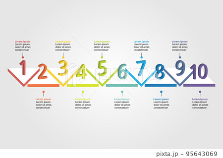 triangle graph chart template for infographic for presentation for 10 element triangle graph chart template for infographic for presentation for 10 element 95643069