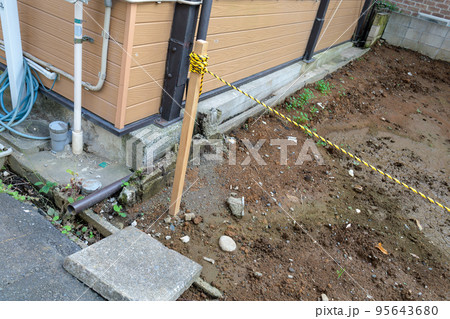土地 宅地 境界 不動産 イメージ 土地 宅地 境界 不動産 イメージ 95643680