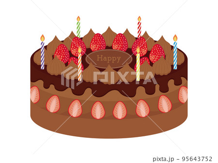 チョコレートケーキ 95643752