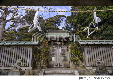 上諏訪神社片瀬本殿 95645759
