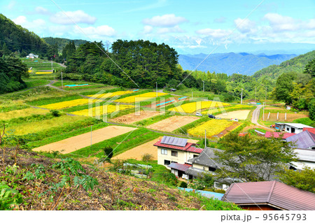 慶師沖の棚田周辺(長野県長野市)【2022.9】 95645793