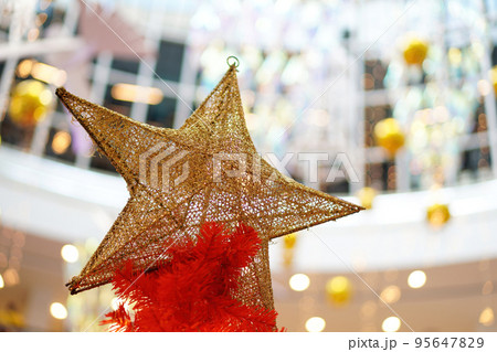 Star display for Christmas decoration. Star display for Christmas decoration. 95647829