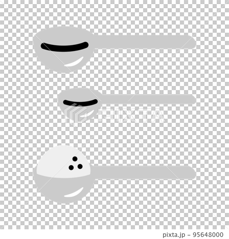 Simple measuring spoon (large/small) 95648000
