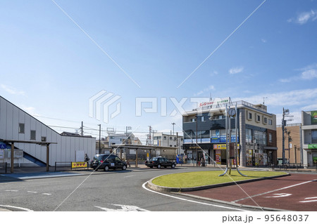 神奈川県高座郡の都市風景 寒川駅 神奈川県高座郡の都市風景 寒川駅 95648037