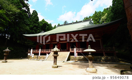 世界文化遺産 天台宗 比叡山 延暦寺 西塔 釈迦堂 95649078