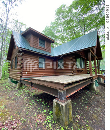 【長野県信濃町】野尻高原大学村のログハウス 【長野県信濃町】野尻高原大学村のログハウス 95649911